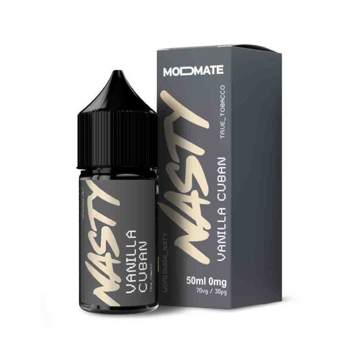 Nasty Juice Vanilla Cuban E Likit 50ml - Tütün Aromalı Vape Likit