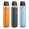 Voopoo Vinci Q Pod Mod turuncu, gri ve mavi renk seçenekleri.