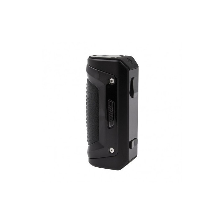 Siyah GeekVape Aegis Solo 2 Mod Pod, dayanıklı ve şık tasarım.