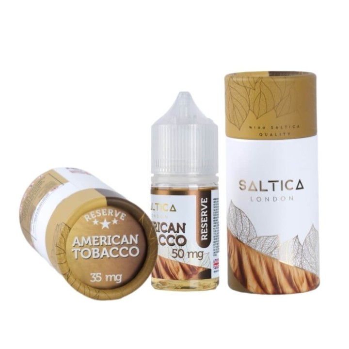 Saltica American Tobacco Reserve Salt Likit Orjinal Salt Likit