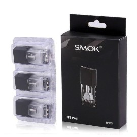 Smok FIT Pod Kartuş 3'lü Paket Siyah Yedek Parça
