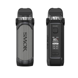 Smok IPX 80 Pod Mod Gri Gri Teknoloji Cihaz Ön ve Arka Görünüm