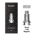 Smok Nord 1.4Ω Regular Coil yedek parça, metalik görünüm.