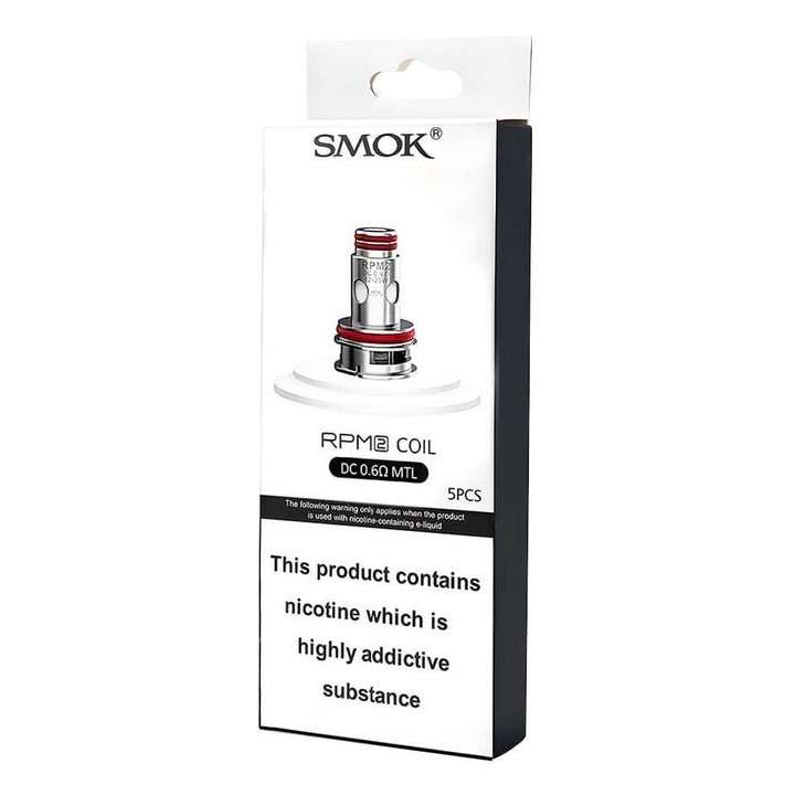 Smok RPM 2 Coil 0.6ohm DC MTL (5 Adet) Orijinal Ambalajlı