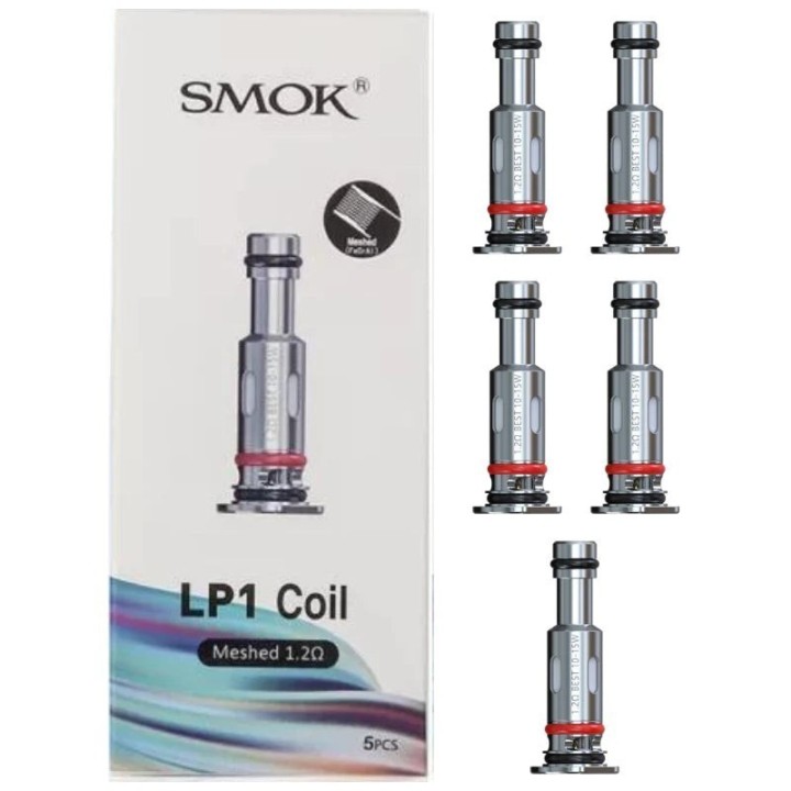 Smok LP1 Coil 1.2ohm Meshed Yedek Coil 5 Adet Paket