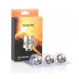 Smok TFV8 X-Baby M2 Coil Kartuş 3'lü Paket, Metal