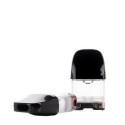Uwell Caliburn G2 Kartuş yedek pod, şeffaf gövde ve siyah ağızlık.