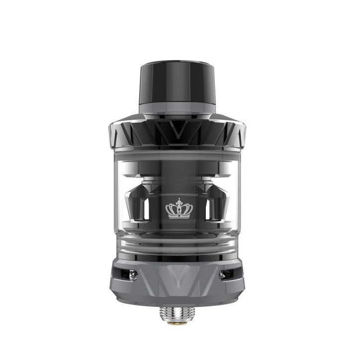 Uwell Crown V Kartuş gri, siyah tank yedek parça, MTL/DL atomizer.