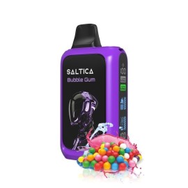 Saltica Cyber 18000 Bubble Gum Kullan At Mor Tek Kullanımlık Elektronik Sigara