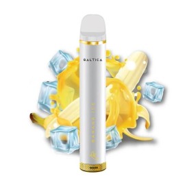 Saltica White 3500 Banana Ice Kullan At Pod Mod Beyaz Gümüş