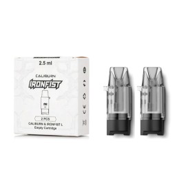 Uwell Ironfist L Kartuş 2'li Paket, 2.5ml Boş Yedek Kartuş