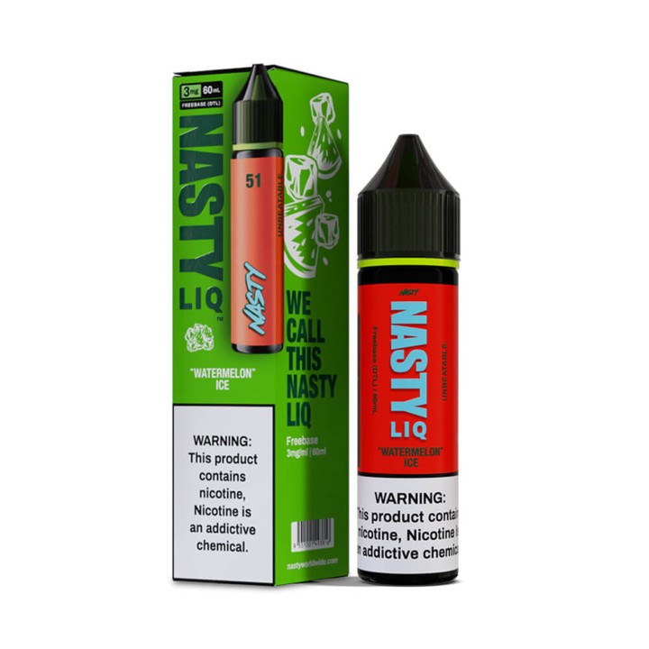 Nasty Juice Watermelon Ice 60 ML Likit Kutu ve Şişe Seti