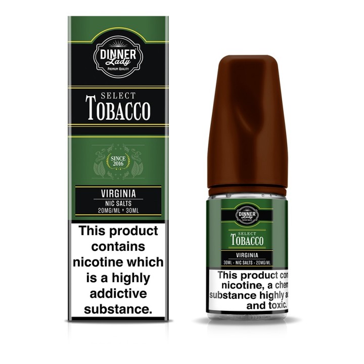 Dinner Lady Select Tobacco Virginia Salt Likit Orjinal Salt