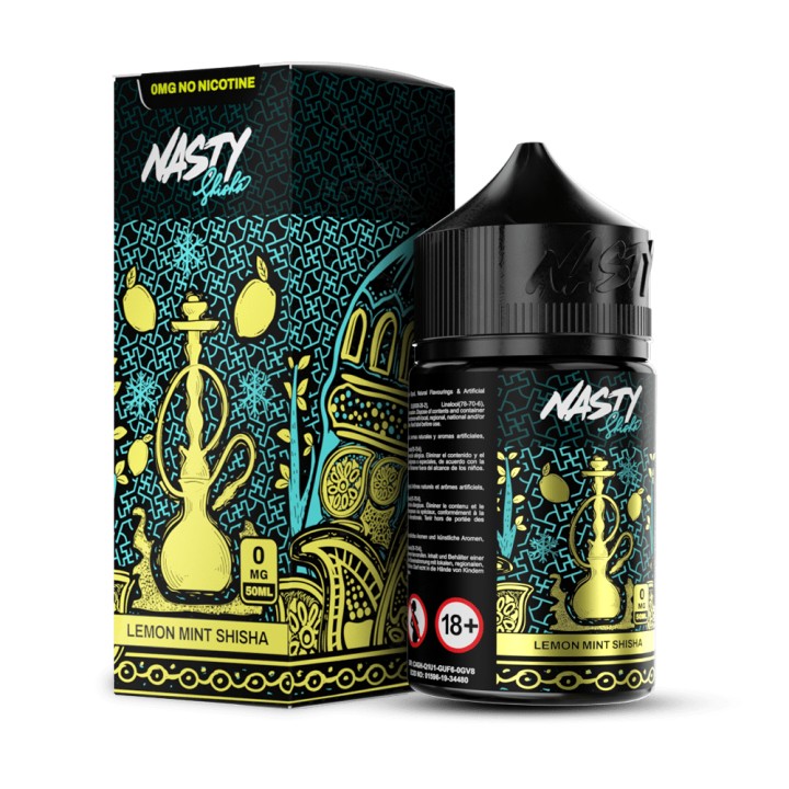 Nasty Juice Shisha Lemon Mint E Likit
