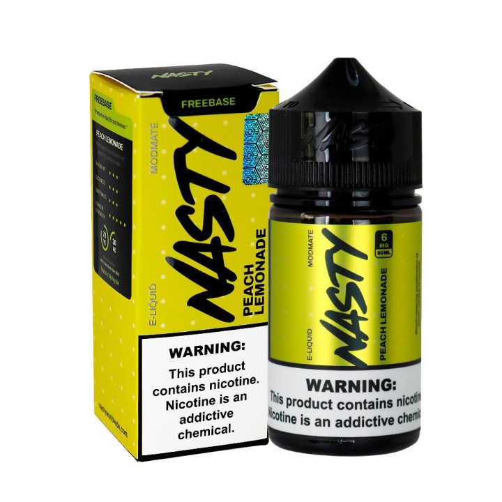 Nasty Juice Peach Lemonade E Likit 60ml Freebase Modmate