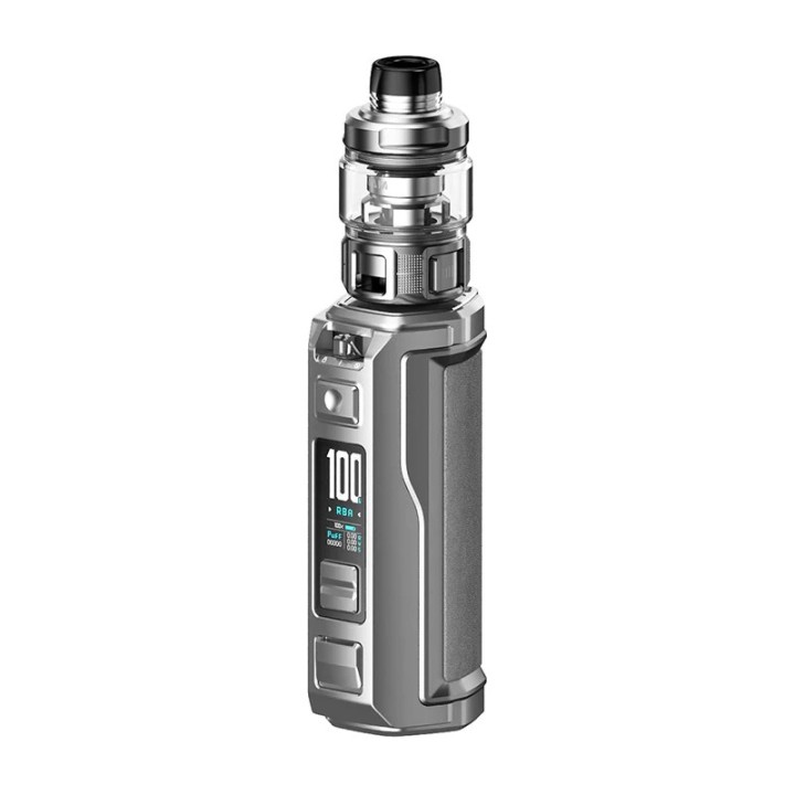Voopoo Argus XT Kit Pod Mod Gümüş renkli, güçlü dijital ekranlı