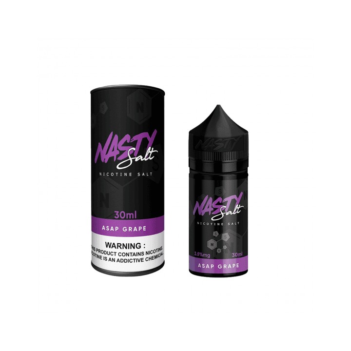 Nasty Juice Asap Grape Salt Likit 30ml Mor Siyah Ambalaj