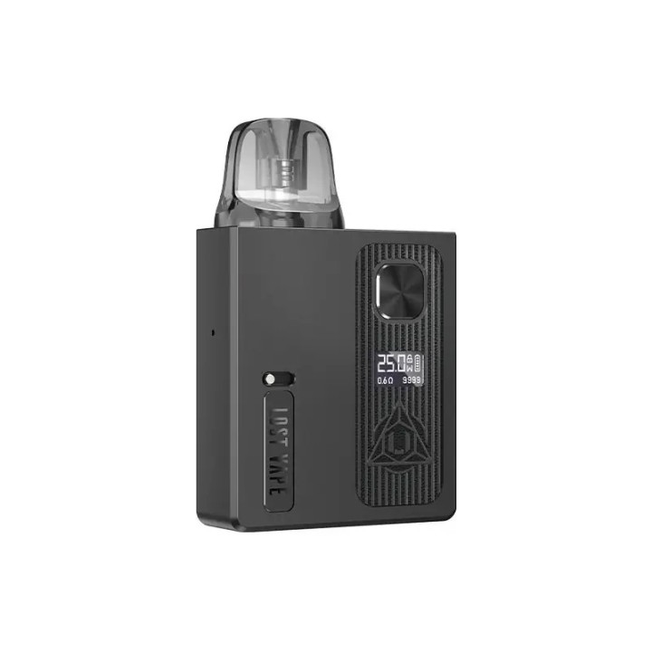 Lost Vape Ursa Baby Pro Pod Mod Siyah, dijital ekranlı, kompakt elektronik sigara