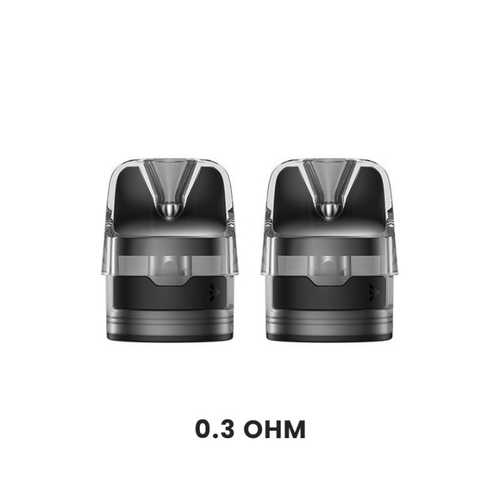 Voopoo Argus E40 Kartuş 0.3 OHM yedek coil, şeffaf siyah