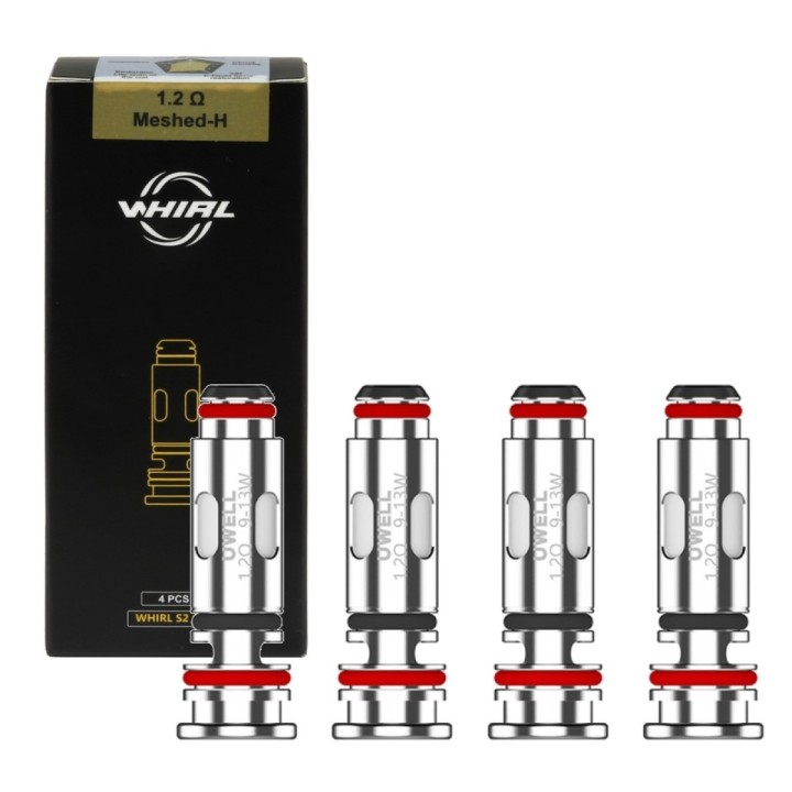 Uwell Whirl 1.2Ω Meshed-H Coil (4 Adet) Yedek Atomizer Başlığı