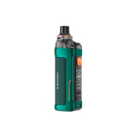 Vaporesso Armour G Pod Mod yeşil, dijital ekranlı, dayanıklı elektronik sigara.