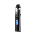GeekVape Wenax Q Pro Pod Mod gümüş renkli, dijital ekranlı elektronik sigara