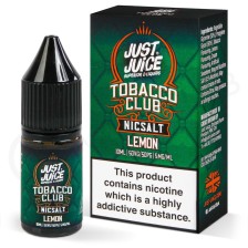 Just Juice Tobacco Club Lemon E Likit