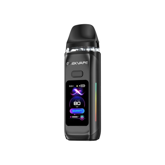 Siyah GeekVape Digi Max R Pod Mod elektronik sigara, renkli ekranlı