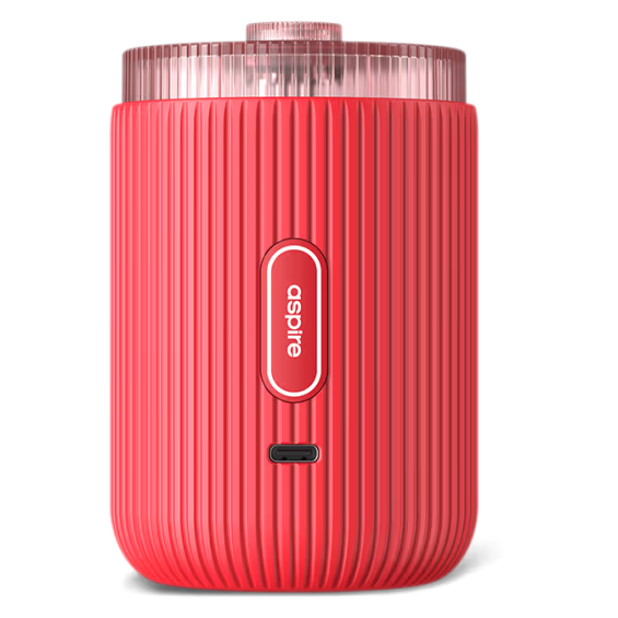 Kırmızı Aspire Proteus Neo E Hookah Cihazı, Şarj Girişli