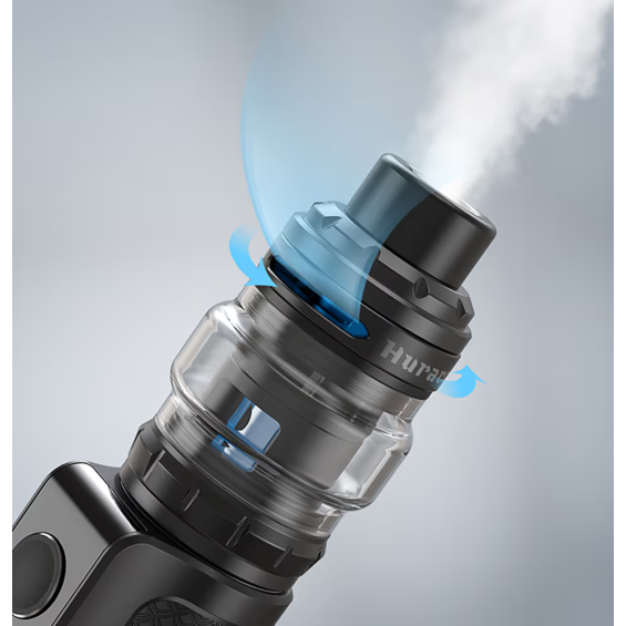 Aspire Huracan LX Pod Mod tankı hava akışı ayarı ve buhar çıkışı.