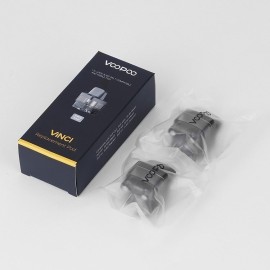 Voopoo Vinci 5.5Ml Kartuş 2'li Paket Yedek Pod Koyu Gri