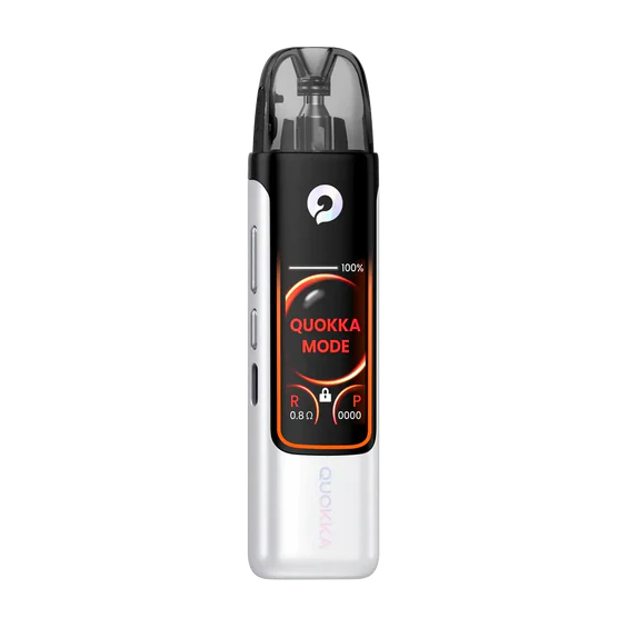 Hayati Quokka Pro Pod Mod Beyaz, Dijital Ekranlı Elektronik Sigara