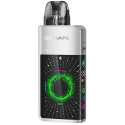 GeekVape Digi Q Vista Pod Mod gümüş renkli, dinamik ekranlı elektronik sigara.