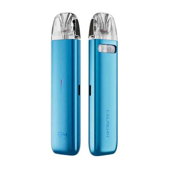 Uwell Caliburn G4 Mini Pod Mod Mavi, kompakt ve şık elektronik sigara.