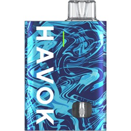 Uwell Havok R Pod Mod Mavi Dalgalı Desenli Elektronik Sigara