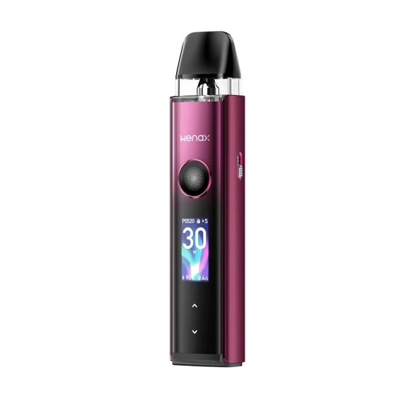 Geek Vape Wenax Q Pro Pod Kit Pembe Mor, 30W Ekranlı Pod Mod