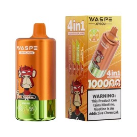 Waspe 4in1 100K Kullan At Vap Fiyat Portakal Yeşil Kasa