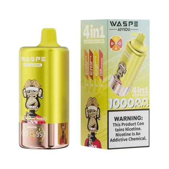 Waspe 4in1 Flavors 100K Kullan At | Waspe Waspe Çekim Sayısı:
