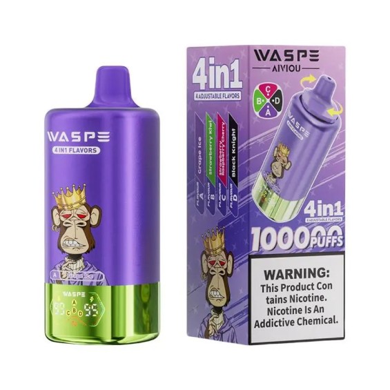 Waspe 4in1 Flavors 100K Kullan At