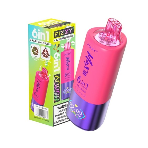 Fizzy Max III 6in1 60000 Puffs Ayarlanabilir Aromalı Tek Kullanımlık Pod