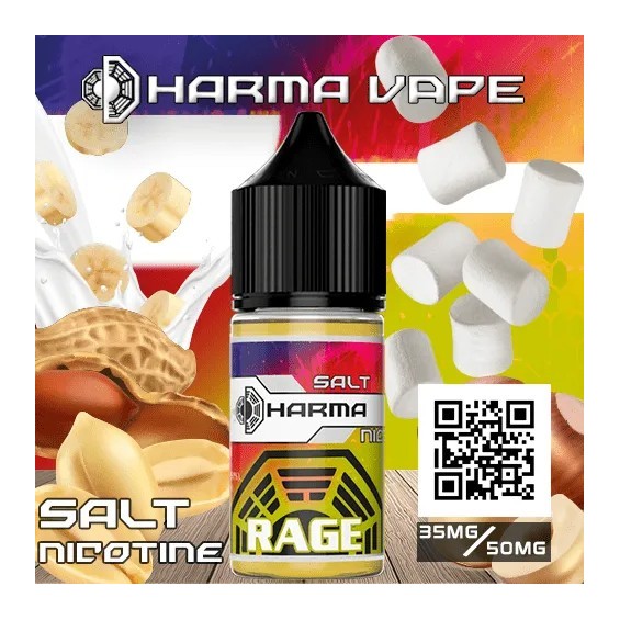 Dharma Rage Salt Likit | Dharma Dharma Likit Kapasitesi: 30 ml;