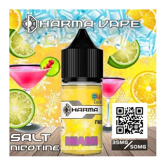 Dharma Miami Salt Likit Orjinal Salt Likit