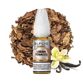 Elfliq Cream Tobacco Salt Likit | Elfliq Elfliq Likit