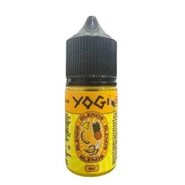 Yogi Blends Muzlu Ananaslı Buzlu Salt Likit 30ml Sarı Şişe