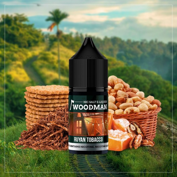 Woodman Ruyan Tobacco Salt Likit Orjinal Salt Likit