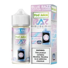 Pod Juice X Raz Blue Razz Cotton Clouds E Likit