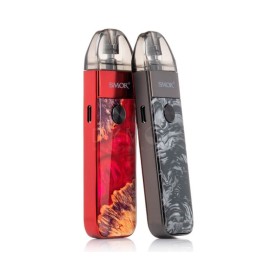 Smok Pozz Pro Pod Kırmızı ve Gri Reçine Desenli İki Adet Elektronik Sigara