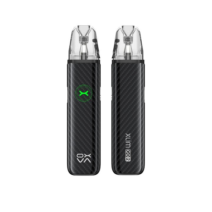 Oxva Xlim Go 2 Pod Mod Siyah Karbon Fiber Görünümlü Vape Cihazı