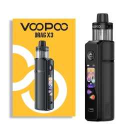 Voopoo Drag X3 Siyah Pod Mod Elektronik Sigara Cihazı