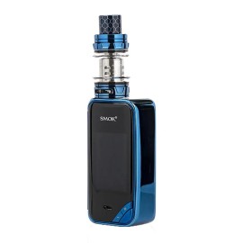 Smok X-Priv Kit Mavi, parlak gövde, büyük ekranlı elektronik sigara